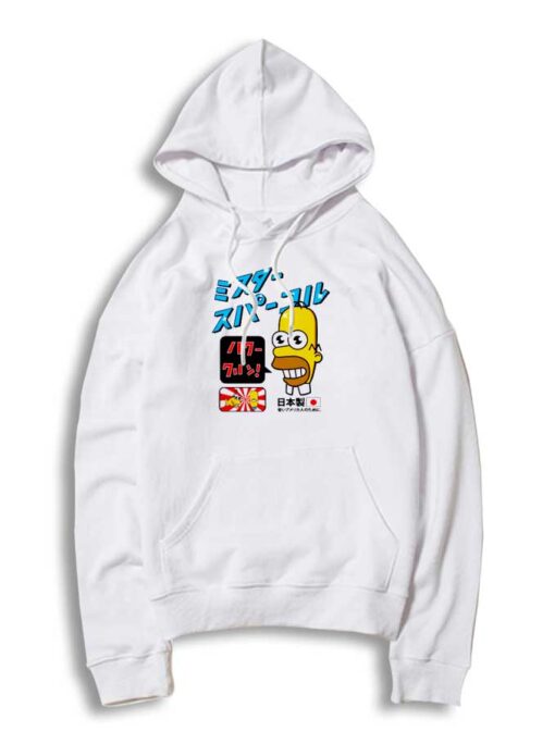 Simpsons Mr Sparkle Japanese Advert Hoodie