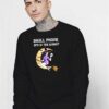 Skull Phone GPS Is The Worst Witch Sweatshirt