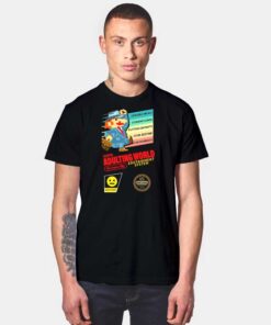 Super Adulting World Mario Parody T Shirt