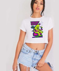 Swamp Songs Music From The Marshes Crop Top Shirt