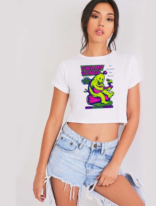 Swamp Songs Music From The Marshes Crop Top Shirt