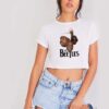 The Beetles Funny Black Guys Crop Top Shirt