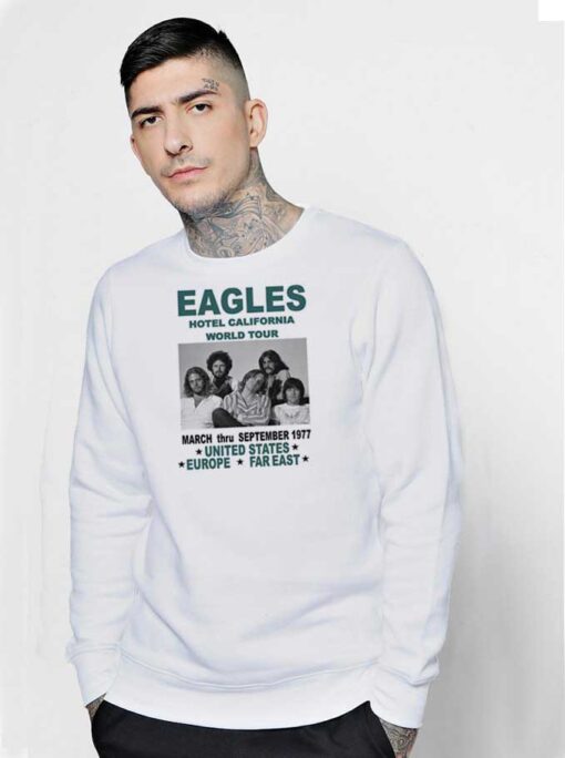 The Eagles Hotel California World Tour Sweatshirt