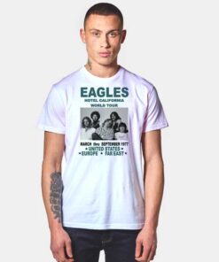 The Eagles Hotel California World Tour T Shirt