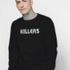 The Killers Band Pixels Logo Sweatshirt