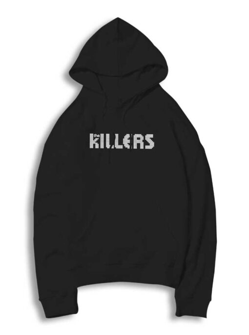 The Killers Band Pixels Logo Hoodie