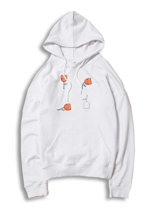 The Life Of Ghost Tulip Flower Halloween Hoodie