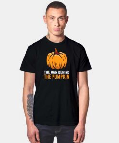 The Man Behind The Pumpkin Halloween T Shirt