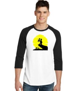 The Simpsons Lion King Birth Raglan Tee