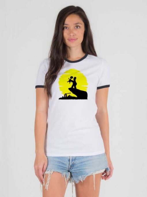 The Simpsons Lion King Birth Ringer Tee