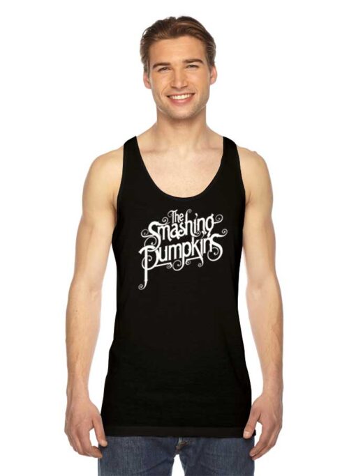 The Smashing Pumpkins Logo Cover Tank Top