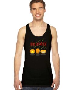 Three Halloween Pumpkins Thunder Tank Top