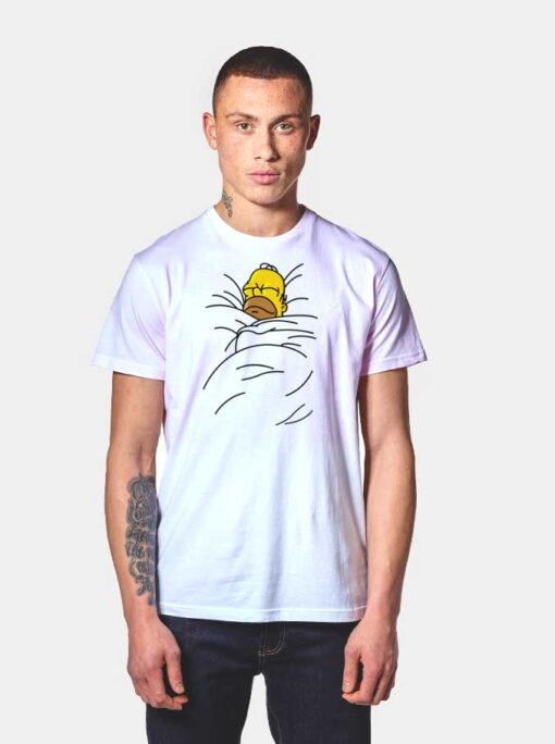 Toast Cinnamon Bun of Homer Simpsons T Shirt