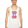 Trump Is A Chump American Logo Tank Top