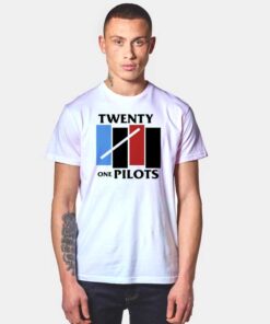 Twenty One Pilots Black Flag Logo T Shirt