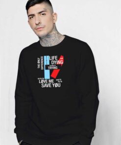 Twenty One Pilots Typography Song Sweatshirt