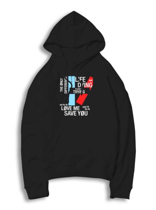 Twenty One Pilots Typography Song Hoodie