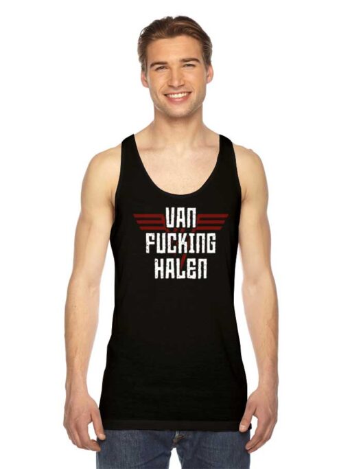 Van Fucking Halen Rock Band Tank Top