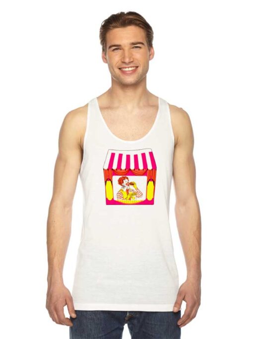 Vintage Happy Meal McDonalds Clown Tank Top