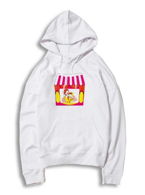 Vintage Happy Meal McDonalds Clown Hoodie