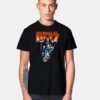 Vintage Kiss Band Neon Logo T Shirt