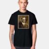 Vintage Satan Demon Face Portrait T Shirt