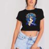 Vintage Van Halen Lady Logo Crop Top Shirt