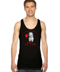 We All Meow Down Here Kitten IT Tank Top