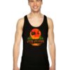 Witches With Hitches Halloween Red Moon Tank Top