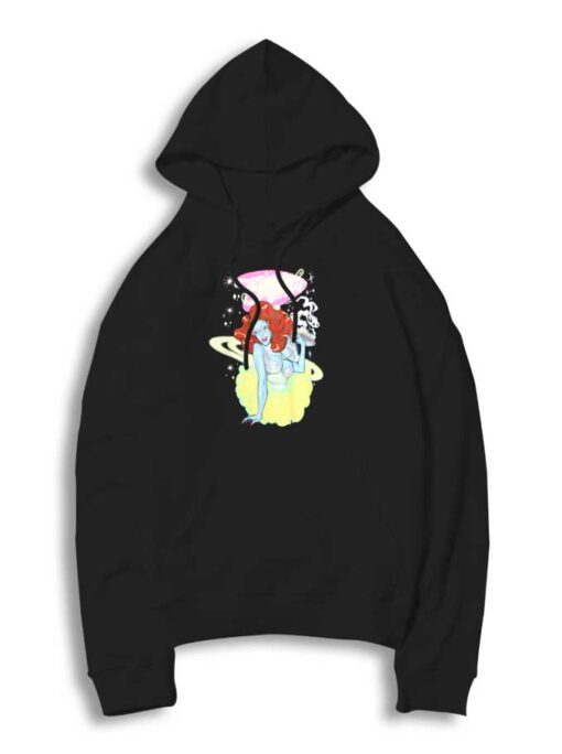 Biqtch Puddin Alien Waitress Drag Hoodie