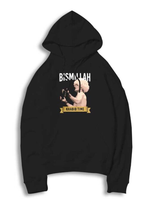 Bismillah Khabib Time MMA Figther Hoodie