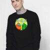 Discuss Imposter Among Us Logo Sweatshirt