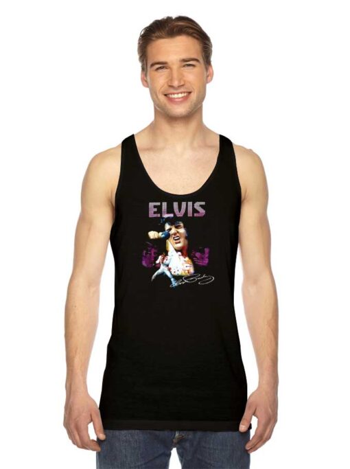 Elvis Presley Memorial Signed Tank Top