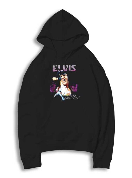 Elvis Presley Memorial Signed Hoodie