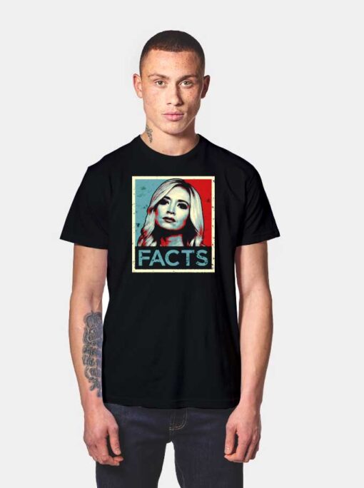 Fact Kayleigh Mcenany Logo T Shirt