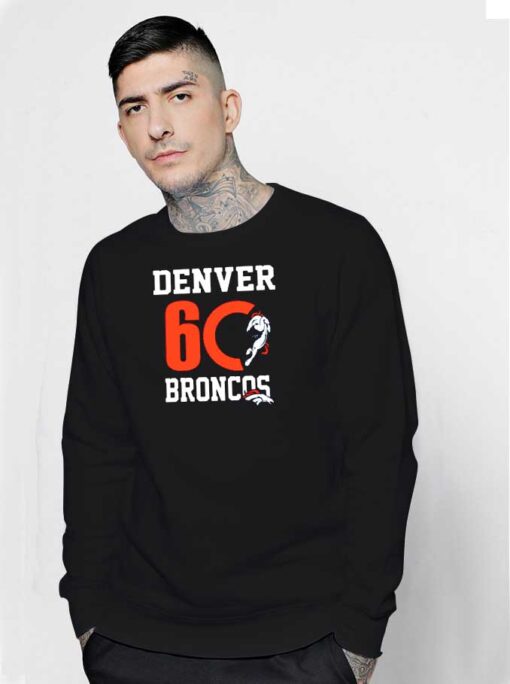 Football Denver 60 Broncos Sweatshirt