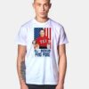 Forest Gump All American Ping Pong Flag T Shirt