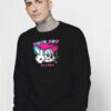 Fuck Off Japanese Cartoon Mouse Sweatshirt