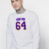 GBG King Von Number 64 Jersey Sweatshirt