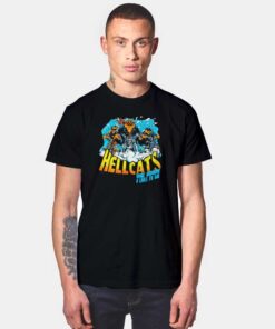 Hellcats One Down 8 Lives Vintage T Shirt