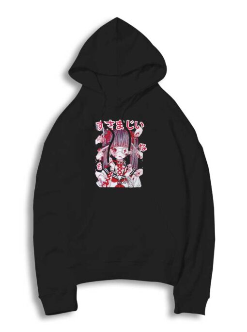 Japanese Gothic Anime Girl Costume Hoodie