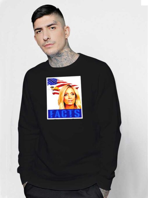 Kayleigh Mcenany Facts America Flag Sweatshirt