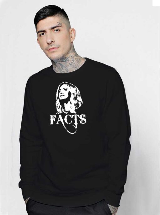 Kayleigh Mcenany Facts Art Face Sweatshirt