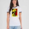 Khabib Nurmagomedov Vintage Portrait Ringer Tee