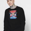 Latino For Trump 2020 America Eagle Sweatshirt