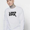 Loded Diper Rock Band Logo Sweatshirt