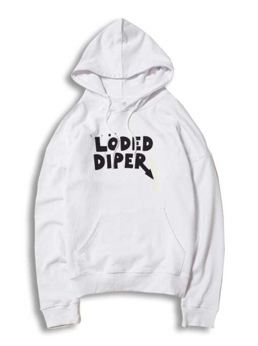 Loded Diper Rock Band Logo Hoodie