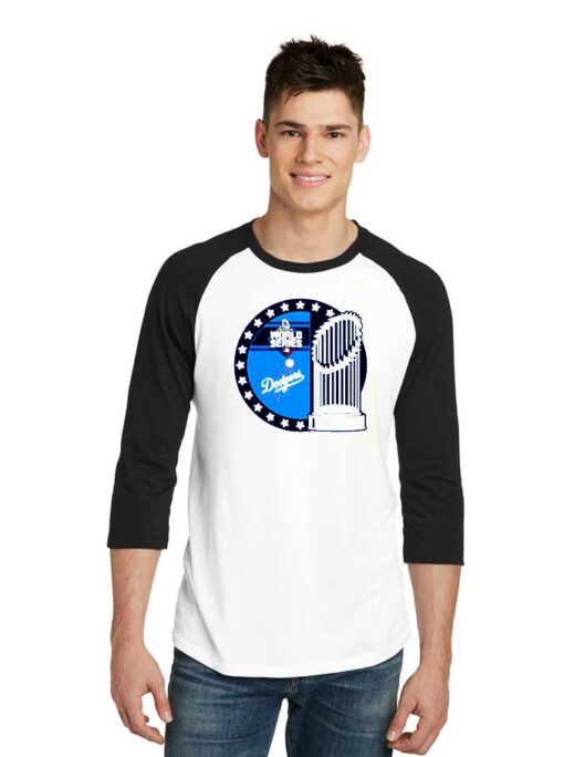 Los Angeles Dodgers World Series Raglan Tee