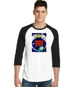 Los Angeles Dodgers World Series Official Raglan Tee