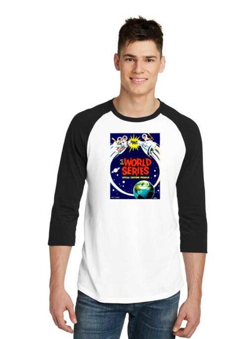 Los Angeles Dodgers World Series Official Raglan Tee